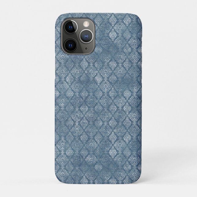Vintage Denim Inspired Pattern  Case-Mate iPhone Case (Back)