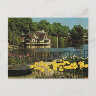 Vintage Denmark, Copenhagen, Tivoli, Ferry Inn Postcard