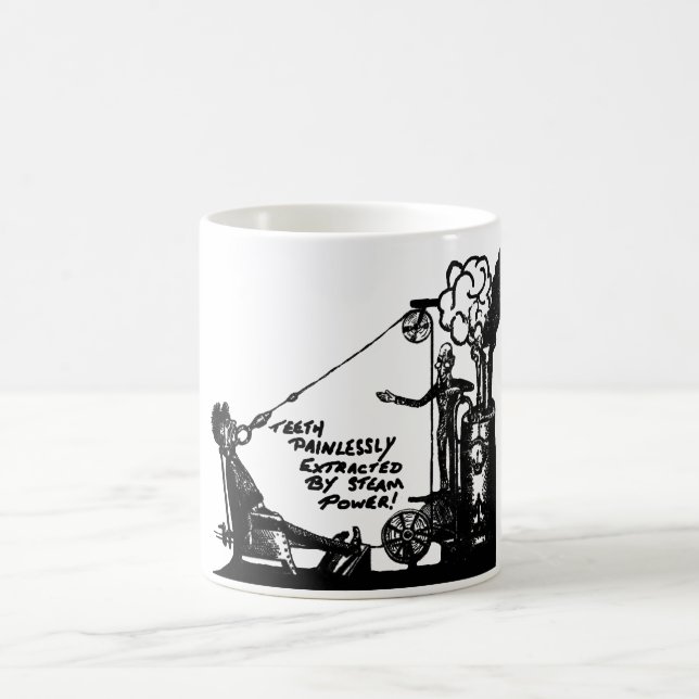 vintage dentist gifts coffee mug (Center)