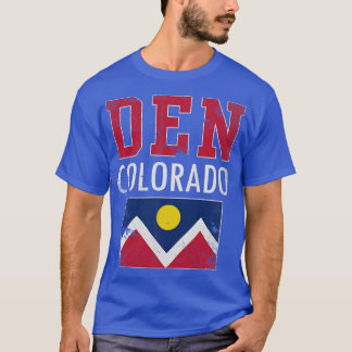 Vintage Denver Colorado Home Love Family T-Shirt