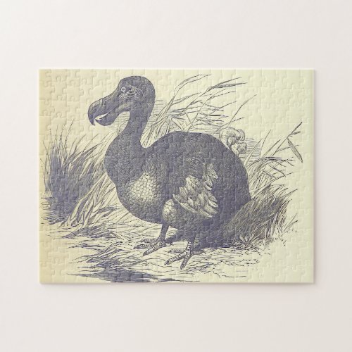 Vintage Depiction of a Dodo Bird Puzzle