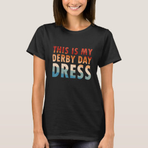 Vintage Derby Day And Mint Juleps Kentucky Horse R T-Shirt