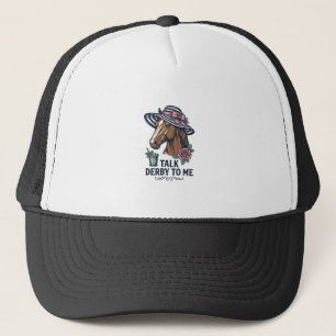 Vintage Derby Horse Hat Talk Derby To Me Design