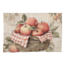 Vintage design Apple basket
