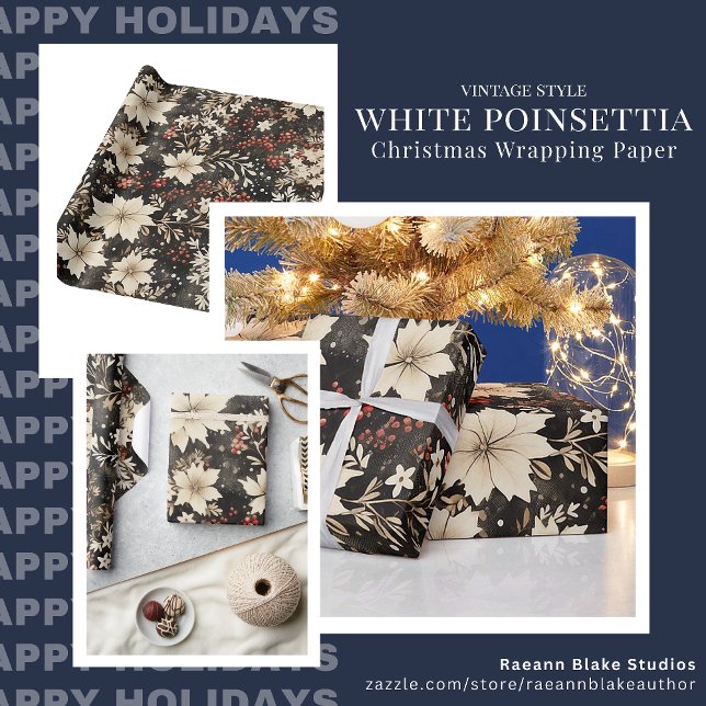 Vintage Design Christmas Wrapping Paper (Creator Uploaded)