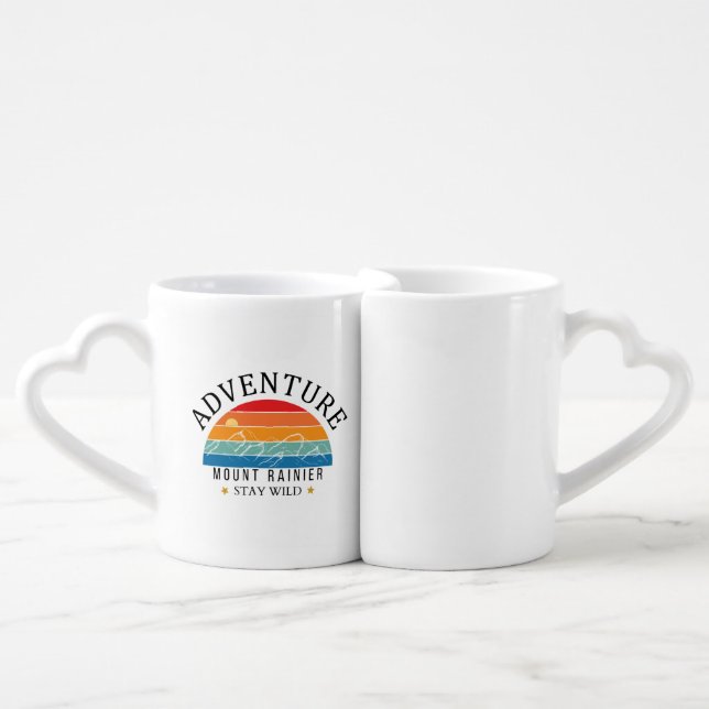 Vintage design on mug (Front Nesting)