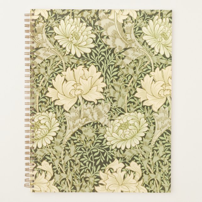 Vintage Design William Morris Planner  (Front)