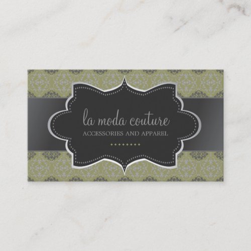 Vintage Designer Business Card