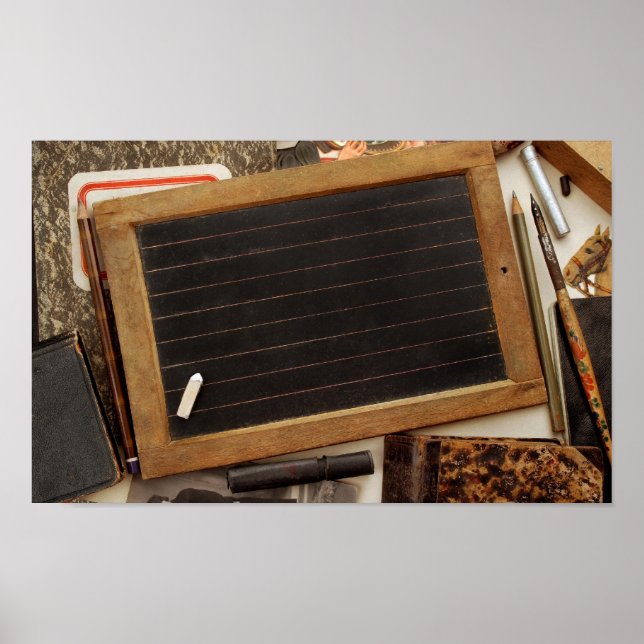 Vintage Desk Poster (Front)