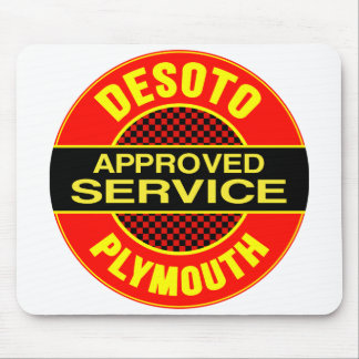 Vintage DeSoto service sign Mouse Pad