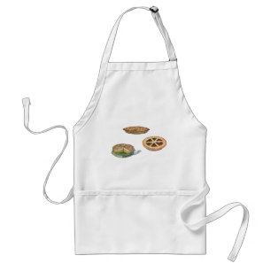 Vintage Desserts, Thanksgiving Pies, Pecan Pumpkin Adult Apron