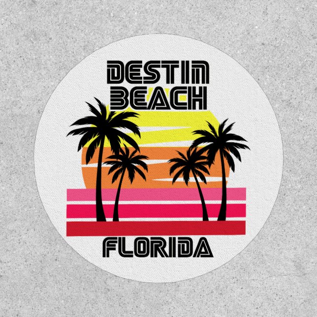 Vintage Destin Beach Florida Patch (Front)