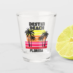 Vintage Destin Beach Florida Shot Glass