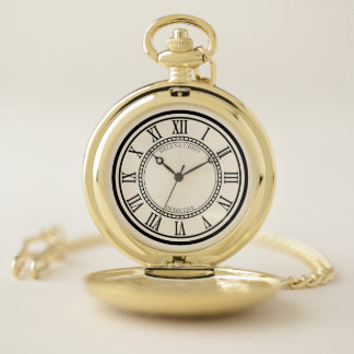 Vintage Detective Pocket Watch