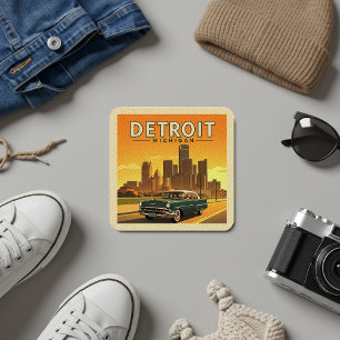 Vintage Detroit Michigan Patch
