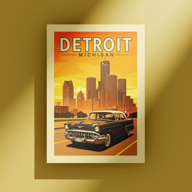 Vintage Detroit Michigan Postcard (Creator Uploaded)
