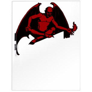Vintage Devil Dry-Erase Board