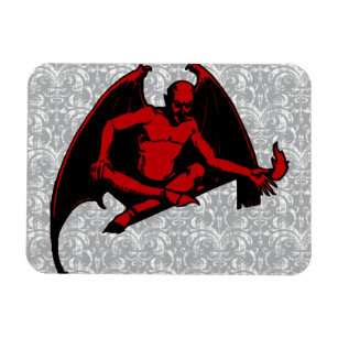 Vintage Devil Magnet