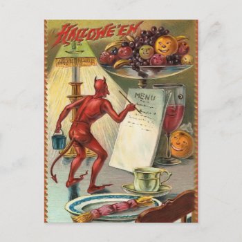 Vintage Devil Postcard by Vintage_Gifts at Zazzle