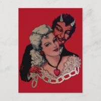 Vintage Devil Valentines Day