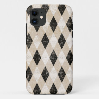 Vintage Diagonal Argyle Grunge iPhone 5s Case