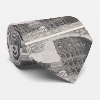 Vintage Diagram Of The Roman Colosseum (1581) Neck Tie by Alleycatshirts at Zazzle