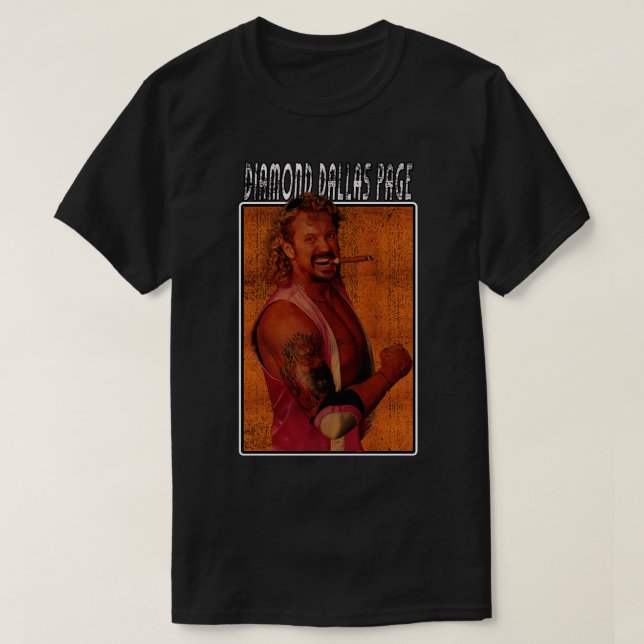 Vintage Diamond Dallas Page 80s TShirt (Design Front)