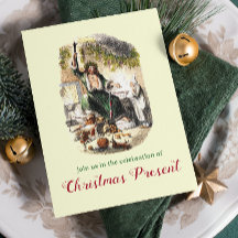 Vintage Dickens Ghost A Christmas Carol Party