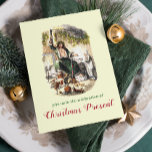 Vintage Dickens Ghost A Christmas Carol Party Invitation<br><div class="desc">A Vintage Christmas Party invitation card in honor of Charles Dickens and the Ghost of Christmas Present from A Christmas Carol. Including the famous quotes "Come in! and know me better, man!" and "Bah! Humbug!". On the back of the card is also an illustration of a turkey, a known symbol...</div>