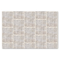 Vintage dictionary page for BOOK Tissue Paper Vintage dictionary page for BOOK Tissue Paper