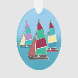 Vintage Dinghies Photo Ornament