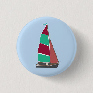 Vintage Dinghy 2 Button