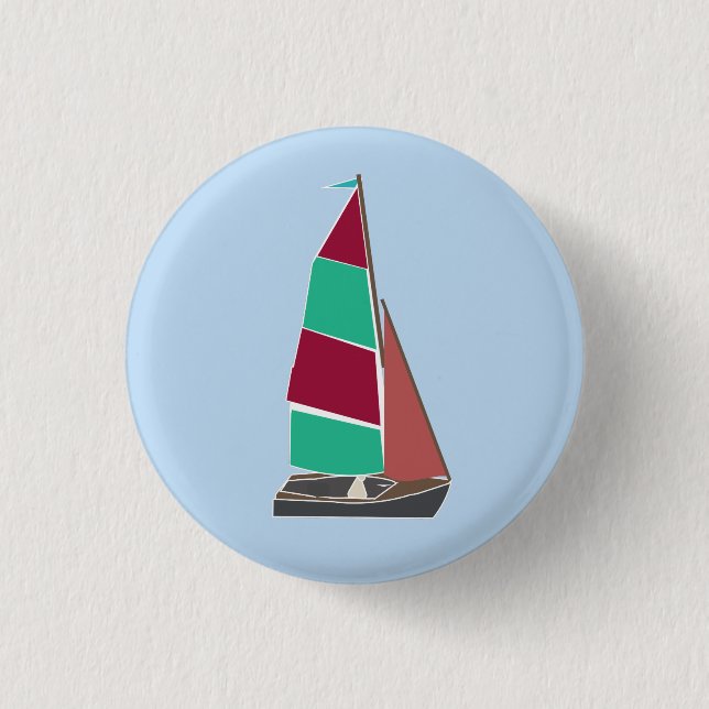 Vintage Dinghy 2 Button (Front)