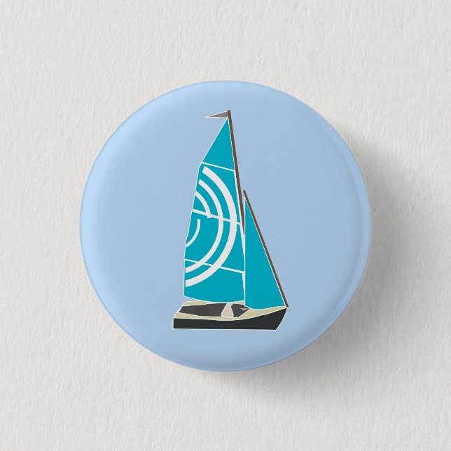 Vintage Dinghy 4 Button (Front)