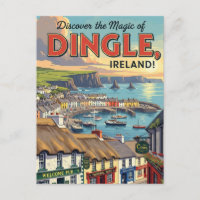 Vintage Dingle Ireland Travel