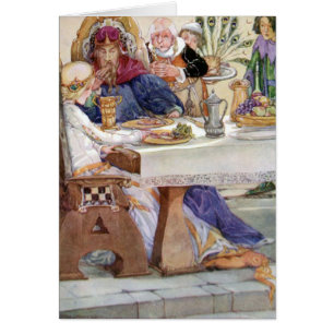 Vintage - Dinner with the Frog Prince, Cards