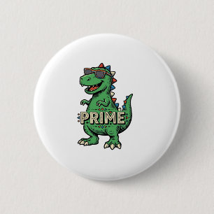 Vintage Dinosaur Sunglasses Prime Cartoon Shirt_1 Button