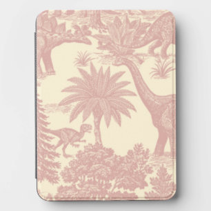 Vintage Dinosaur Toile Pattern Prehistoric Jungle Kindle Cover