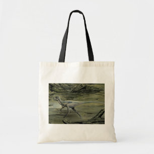 Vintage Dinosaurs, a Cretaceous Hypsilophodon Tote Bag