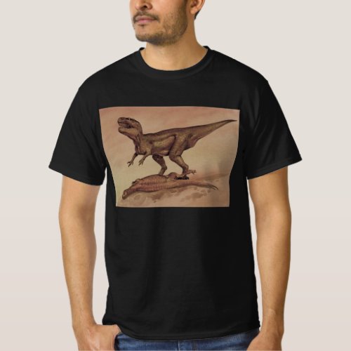 Vintage Dinosaurs Carnivore Giganotosaurus T_Shirt