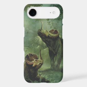 Vintage Dinosaurs, Centrosaurus in the Jungle iPhone 17 Air Case