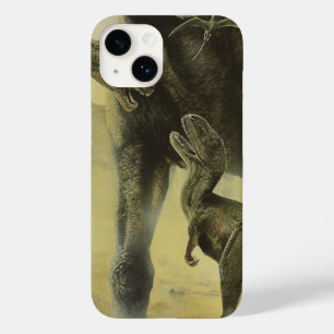 Vintage Dinosaurs, Torvosaurus and Brachiosaurus Case-Mate iPhone 14 Case
