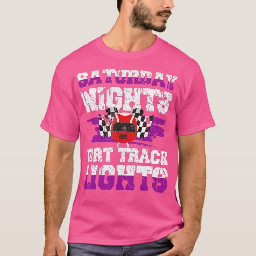 Vintage Dirt rack Racing Quote  Race Car Fans  T_Shirt