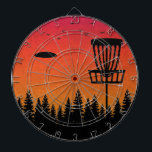 Vintage Disc Golf Frolf Frisbee Player Retro Dart Board<br><div class="desc">Grab this retro disc golf gifts for a disc golf lover, disc golf player or frisbee lover. Get your frisbee disc golf discs, cart and wear this tee during disc golf practice. Great gift for disc golf athletes, recreational tossers and frisbee golf players, Grab your disc golf basket, backpack and...</div>