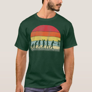 Vintage Disc Golf  Gift Retro Evolution  Disc Golf T-Shirt