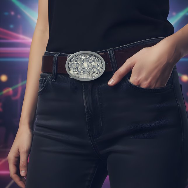 Vintage Disco Ball Belt Buckle (Creator Uploaded)