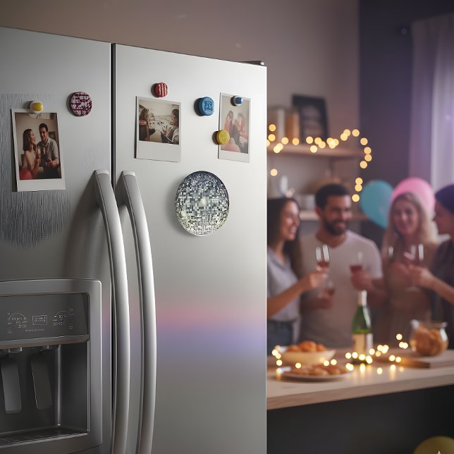 Vintage Disco Ball Magnet (Creator Uploaded)