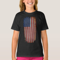 Vintage Distressed American Flag