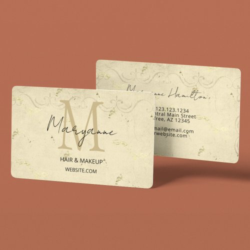 Vintage Distressed Business Card