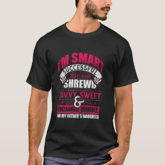 Vintage Distressed Design Father And Daughter T-Shirt